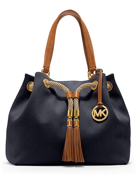 michael kors canvas|Michael Kors canvas tote handbags.